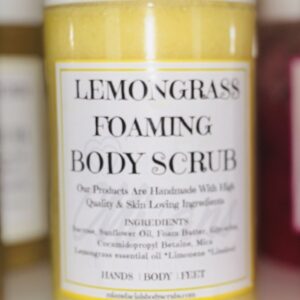 Lemongrass Foaming Sugar Scrub