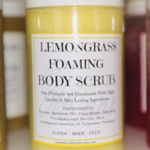 Lemongrass Foaming Sugar Scrub
